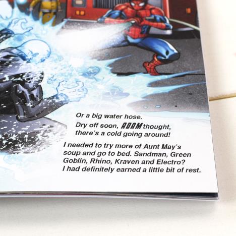 Personalised Marvel Little Favourites Spider-Man Beginnings Book Extra Image 2